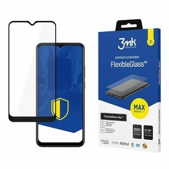3MK FlexibleGlass Max Oppo A15 / A15S svart / svart
