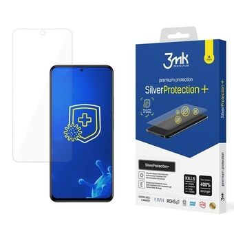 3MK Silver Protect+ Xiaomi Redmi Note 11S 4G är en antibakteriell folie som monteras på vått underlag.