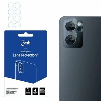 3MK Lens Protect Oppo Reno 7 5G Kameralinsskydd 4 st