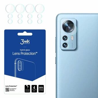 3MK Lens Protect är ett skydd för kameran på Xiaomi 12 Pro, bestående av 4 stycken.