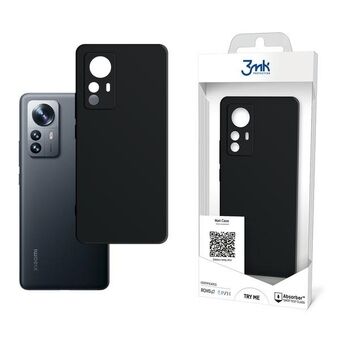 3MK Matt-fodral Xiaomi 12 Pro svart/svart