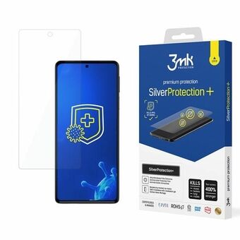 3MK Silver Protect+ är en antimikrobiell folie som monteras fuktig på Motorola Edge 30 Pro.