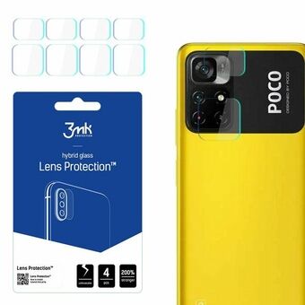 3MK Lens Protect Xiaomi POCO M4 Pro Kameralinsskydd 4 st
