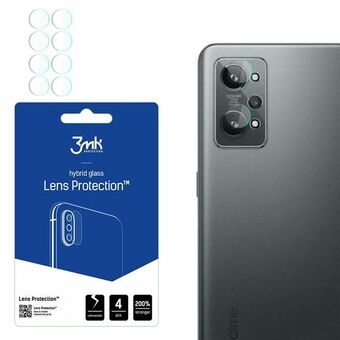 3MK Lens Protect Realme GT 2 5G Kameralinsskydd 4 st