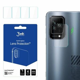3MK Lens Protect Xiaomi Black Shark 5 Kameralinsskydd 4 st