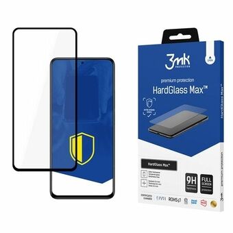 3MK HardGlass Max Xiaomi Redmi Note 11 Pro 5G/Pro+ 5G svart/svart FullScreen Glass