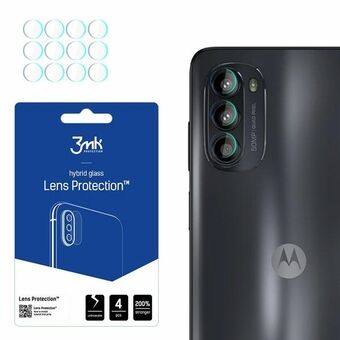 3MK Lens Protect Motorola Moto G52 Objektivskydd 4-pack.