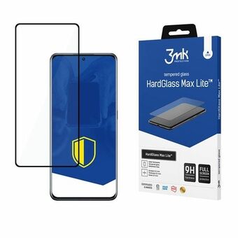 3MK HardGlass Max Lite Xiaomi 12/12X svart/svart