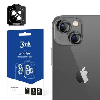 3MK Lens Protection Pro iPhone 14 6.1" grafit / grafit Kameralinsskydd med monteringsram 1 st.