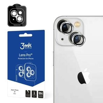 3MK Lens Protection Pro iPhone 14 Plus 6,7" silver / silver Kameralinsskydd med monteringsram 1 st.