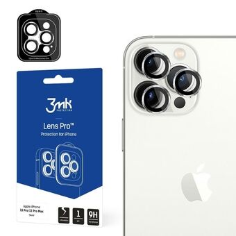 3MK Objektivskydd Pro iPhone 13 Pro / 13 Pro Max grå/graphite gray Objektivskydd med monteringsram 1 st.