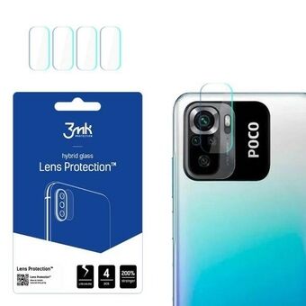 3MK Lens Protect Xiaomi POCO M5s Kameralinsskydd 4 st