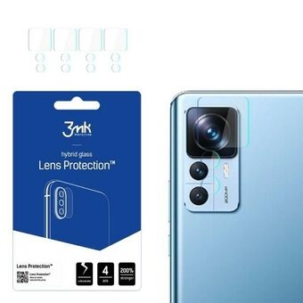 3MK Lens Protect för Xiaomi 12T/12T Pro Linsskydd för kameran 4 st