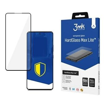 3MK HardGlass Max Lite Motorola Edge 30 Fusion svart/svart Fullscreen Glass Lite