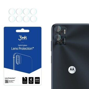3MK Linsförsvar för Motorola Moto E22 Objektivskydd 4st