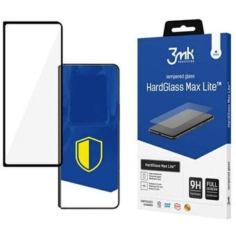 3MK HardGlass Max Lite för Samsung Z Fold 3 5G (Framsida) svart Fullscreen Glass Lite