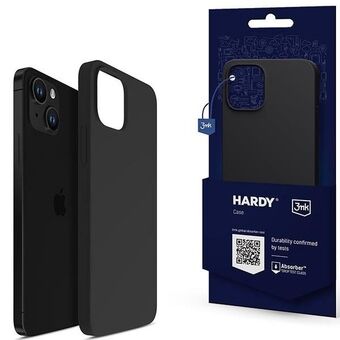 3MK Hardy Case iPhone 13 / 14 / 15 6.1" svart/midnattsblå MagSafe