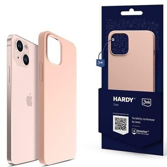 3MK Hardy-fodral iPhone 13 / 14 / 15 6.1" rosa/pink MagSafe