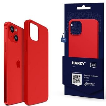 3MK Hardy Fodral iPhone 13 6.1" röd/röd MagSafe