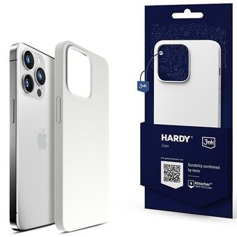 3MK Hardy Fodral iPhone 13 Pro Max 6,7" silver-vit/silver-vit MagSafe
