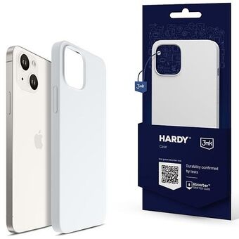 3MK Hardy Fodral iPhone 14 Plus 6,7" vit/vit MagSafe