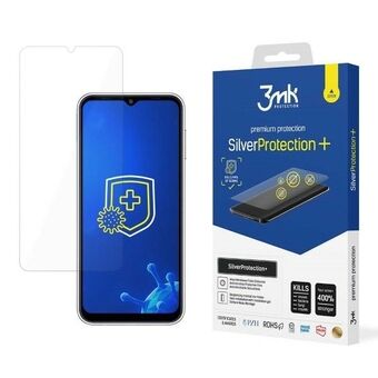 3MK Silver Protect+ är en våtmonterad antibakteriell film för Samsung Galaxy A34 5G A346.