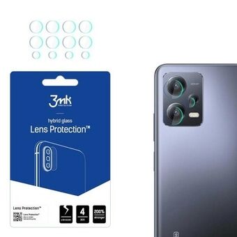 3MK Linskydd för Redmi Note 12 Pro / Pro+ Skydd för kamerans linser 4 stycken
