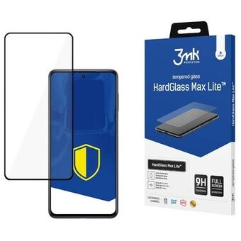 3MK HardGlass Max Lite Sam M54 M546 svart/svart Fullscreen Glass Lite