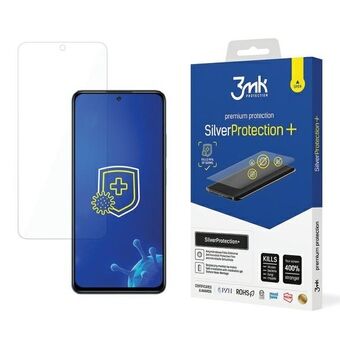 3MK SilverProtect+ Xiaomi Redmi Note 12 Pro 4G är en fuktmonterad antibakteriell film.