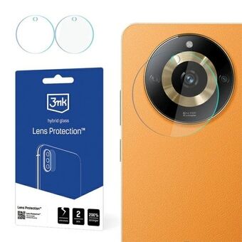3MK Lens Protect är en skyddsfilm för kameran på Realme Narzo 60 5G. Det kommer i en förpackning med 4 stycken skyddsfilmer.