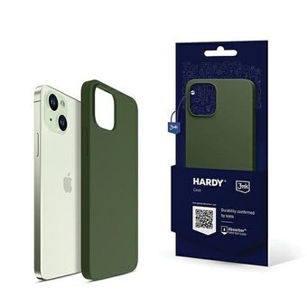 3MK Hardy Fodral iPhone 15 Plus / 14 Plus 6.7" grönt/green MagSafe