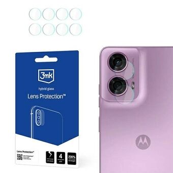 3MK Lens Protect Motorola Moto G24 är ett skydd för objektivet på kameran, 4 stycken per förpackning.