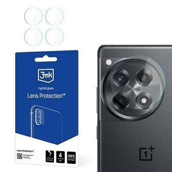 3MK Lens Protect OnePlus 12R Skydd för kameraobjektiv 4 stycken