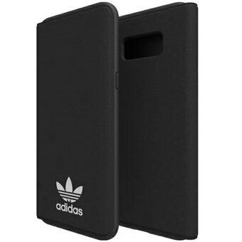 Adidas ELLER Booklet Case BASIC Sam S8+ G955 svart/svart 28207