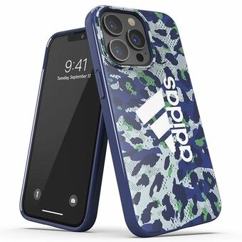 Adidas ELLER Snap-fodral Leopard iPhone 13/13 Pro 6,1" blå/blå 47260