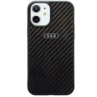 Audi Carbon Fiber iPhone 11 / Xr 6.1" svart/svart hårt fodral AU-TPUPCIP11-R8/D2-BK