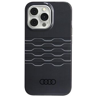 Audi IML MagSafe Case iPhone 13 Pro / 13 6.1" svart svart hårt skal AU-IMLMIP13P-A6/D3-BK