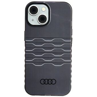 Audi IML MagSafe-fodral iPhone 15 / 14 / 13 6.1" svart hårdskal AU-IMLMIP15-A6/D3-BK