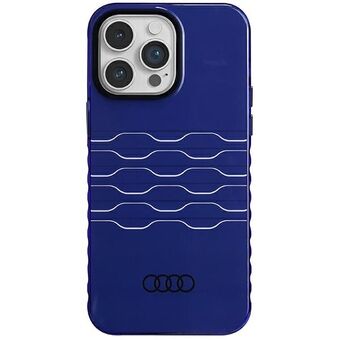 Audi IML MagSafe-fodral iPhone 14 Pro Max 6.7" blå navy blue hårdskal AU-IMLMIP14PM-A6/D3-BE