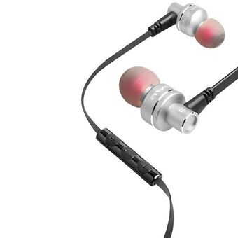 AWEI stereohörlurar ES-10TY 3,5 mm plugg grå/grå