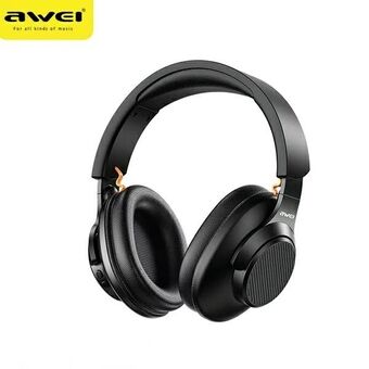 AWEI Bluetooth-hörlurar A997BL, on-ear, svart/svart.