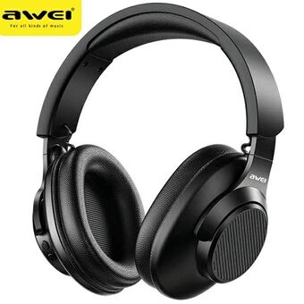 AWEI over-ear hörlurar A997 Pro ANC Bluetooth svart/svart