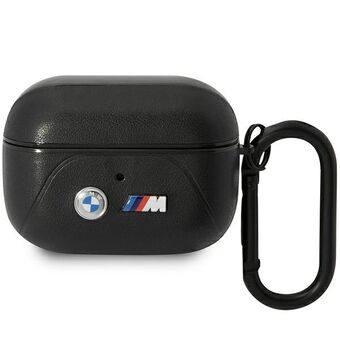 BMW BMAP22PVTK AirPods Pro fodral svart/svart läder Curved Line