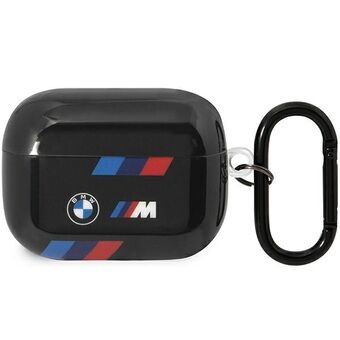 BMW BMAP222SOTK AirPods Pro 2 (2022/2023) fodral czarny/svart Tricolor Stripes