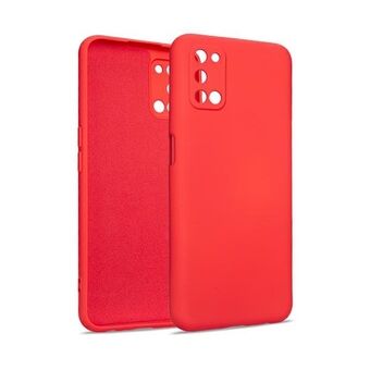 Beline Fodral Silikon Oppo A52 / A72 röd / röd