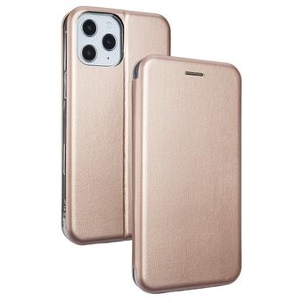 Beline Book Magnetic Case iPhone 12/12 Pro 6.1" roséguld/roséguld