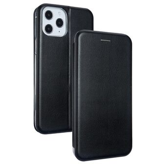 Beline Book Magnetic Case iPhone 12 Pro Max 6,7" svart/svart