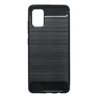 Beline Fodral Carbon Samsung A51 5G svart/svart