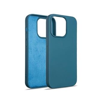 Beline Fodral Silikon iPhone 14 Pro 6.1" blå/blå