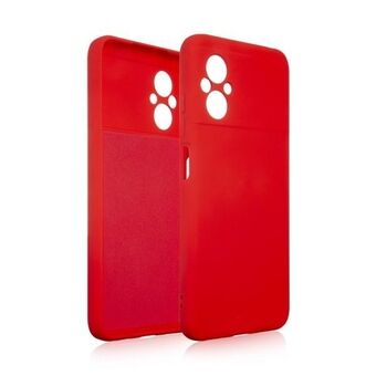Beline Silikonfodral Xiaomi Poco M5 röd/röd